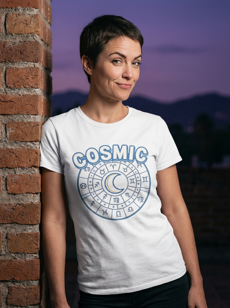 Astrology Shirt | Bold Zodiac Streetwear | Gift for Horoscope Fans | Unisex Graphic Tee