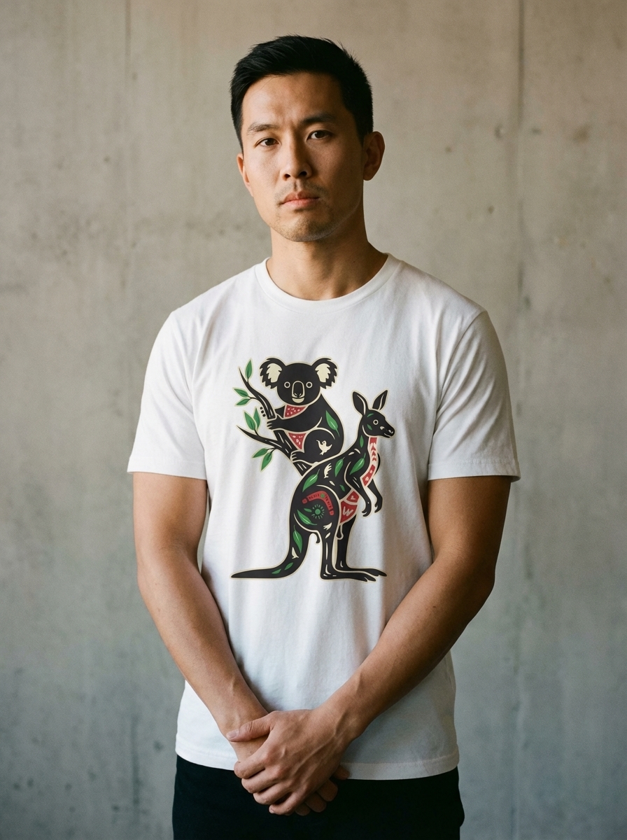 Australian Wildlife Adventure Unisex Softstyle T-Shirt