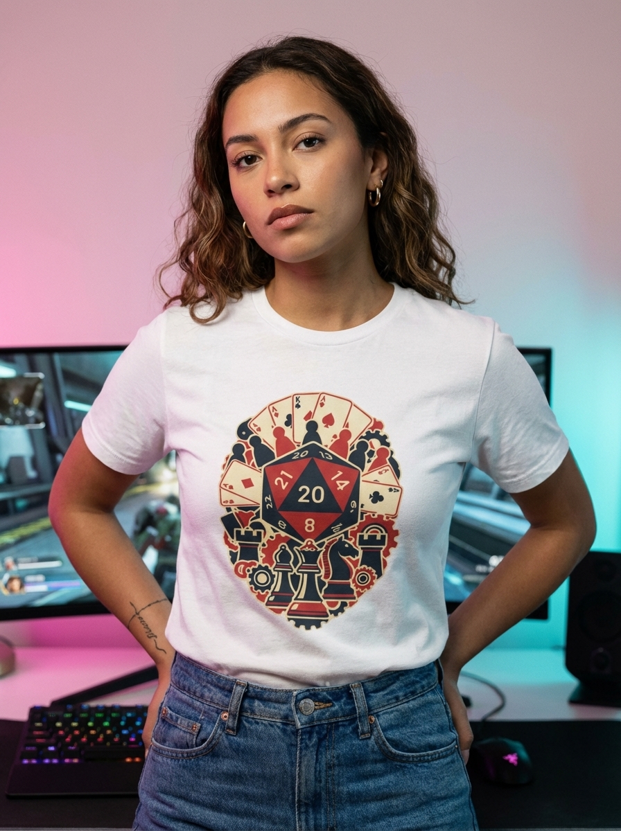 Board Game Enthusiast Unisex Softstyle T-Shirt