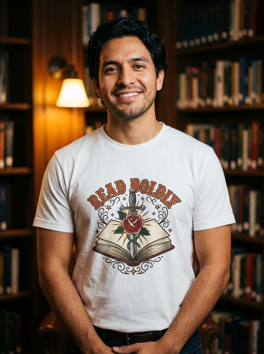 Book Lover Shirt | Tattoo Inspired Reader Gift | Literary Ink Tee