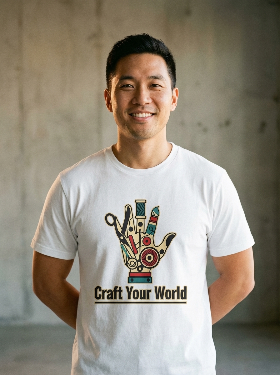 Craft Your World - Crafting Your World Unisex Softstyle T-Shirt