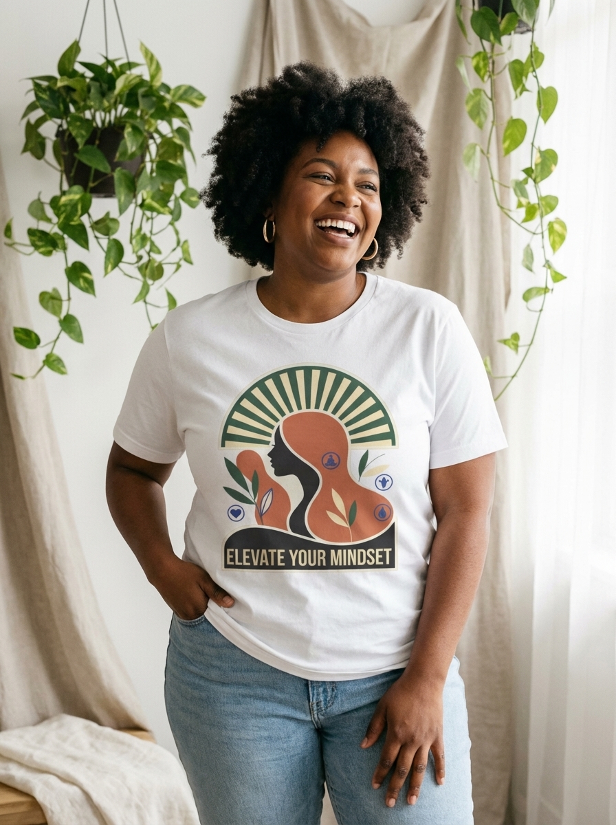 Elevate Your Mindset - Elevate Your Mindset. - Mindset Elevation Wellness Tee