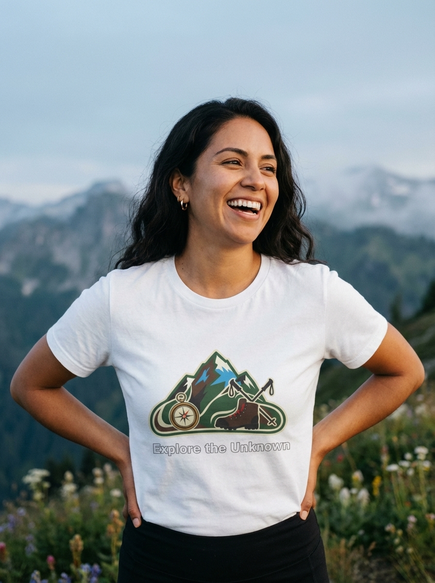 Explore the Unknown - Adventure Travel Unisex Softstyle T-Shirt