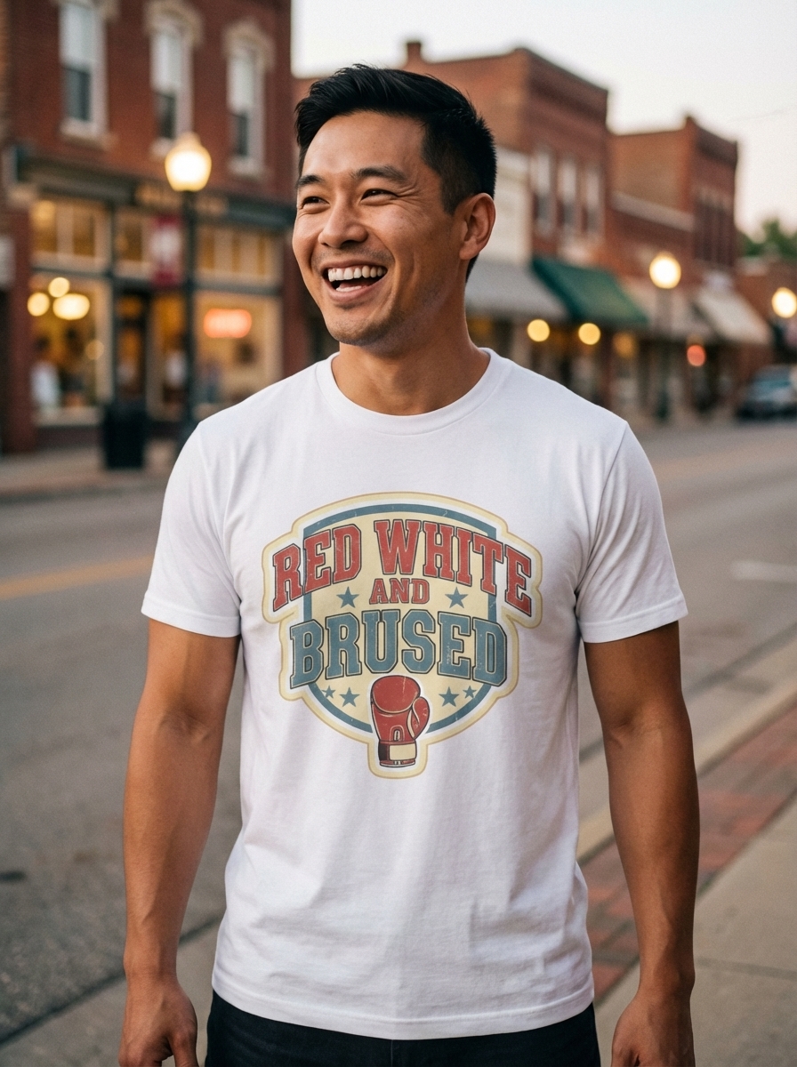 Funny Patriotic Shirt | Vintage Distressed USA | 4th of July Gift | Unisex Tee