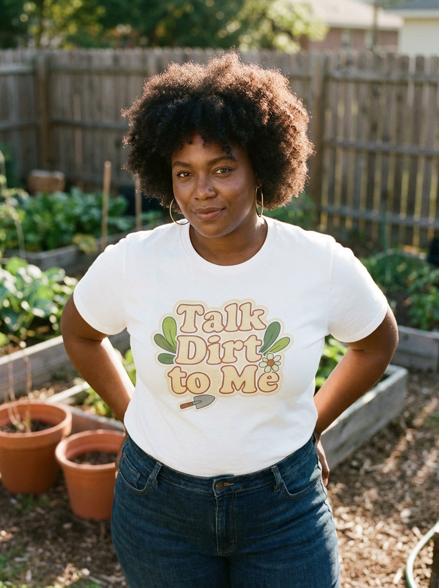 Gardening Shirt | Vintage Distressed Plant Lover Gift | Funny Gardener Tee