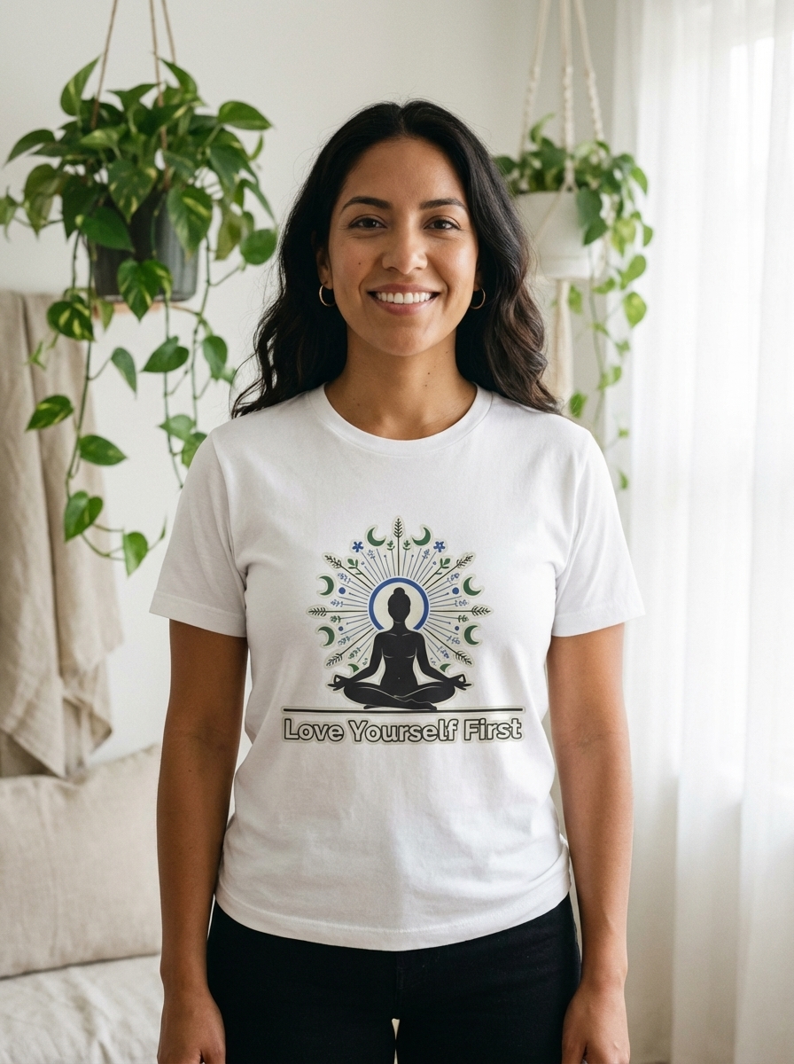 Love Yourself First - Self-Love & Wellness Unisex Softstyle T-Shirt