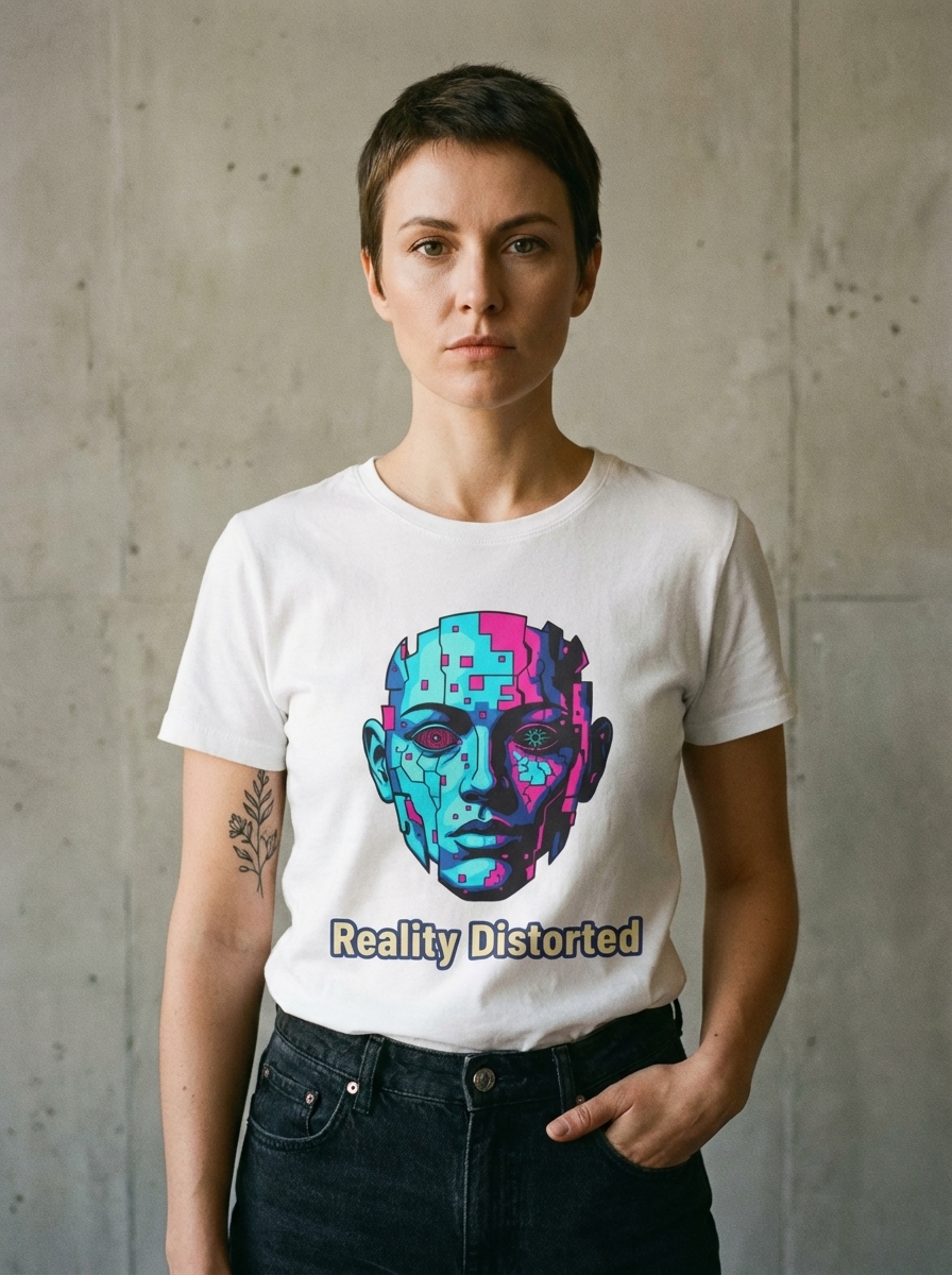 Reality Distorted - Data Daze Unisex Softstyle T-Shirt