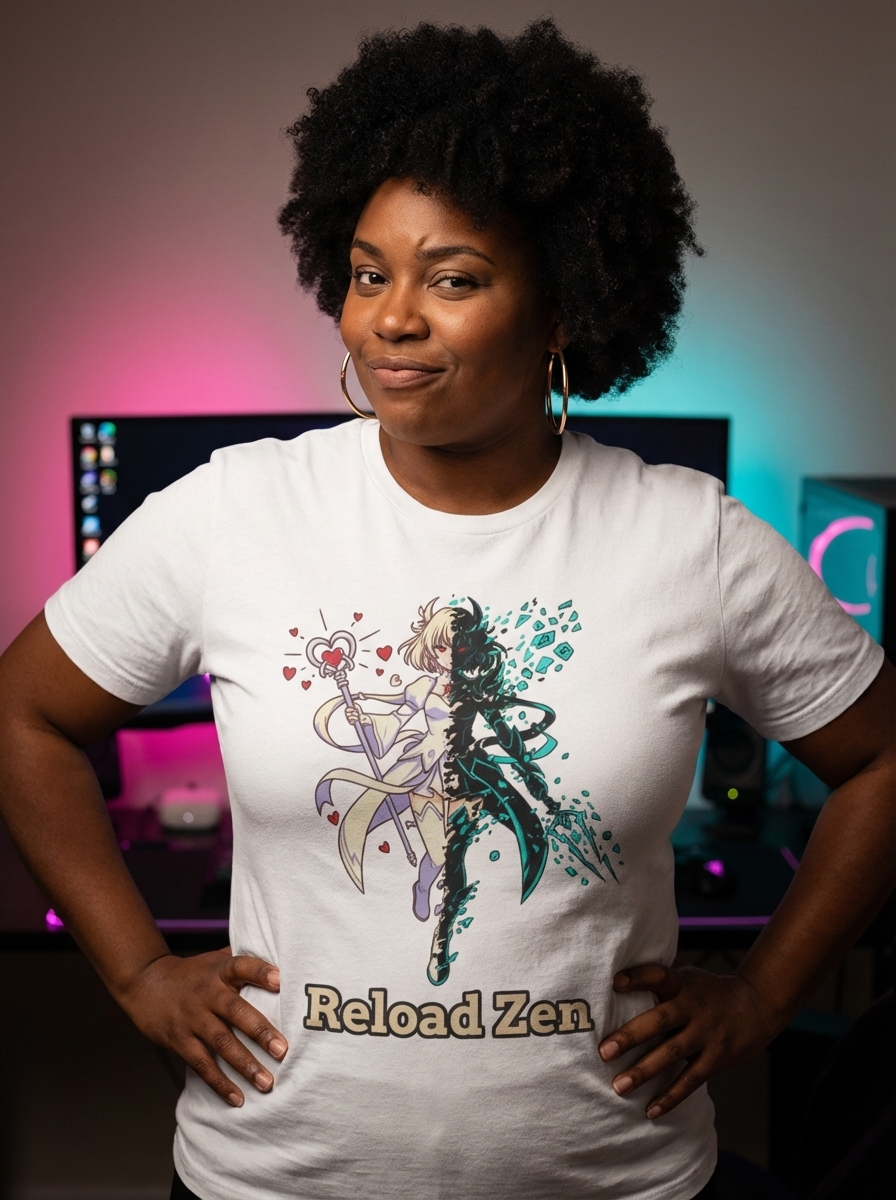 Reload Zen - Gamer's Paradox Unisex Softstyle T-Shirt