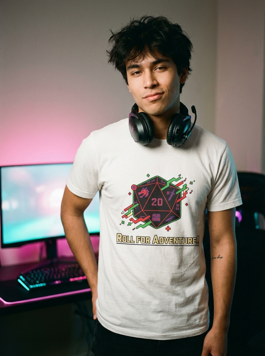 Roll for Adventure! - Tabletop RPG Roll for Adventure T-Shirt