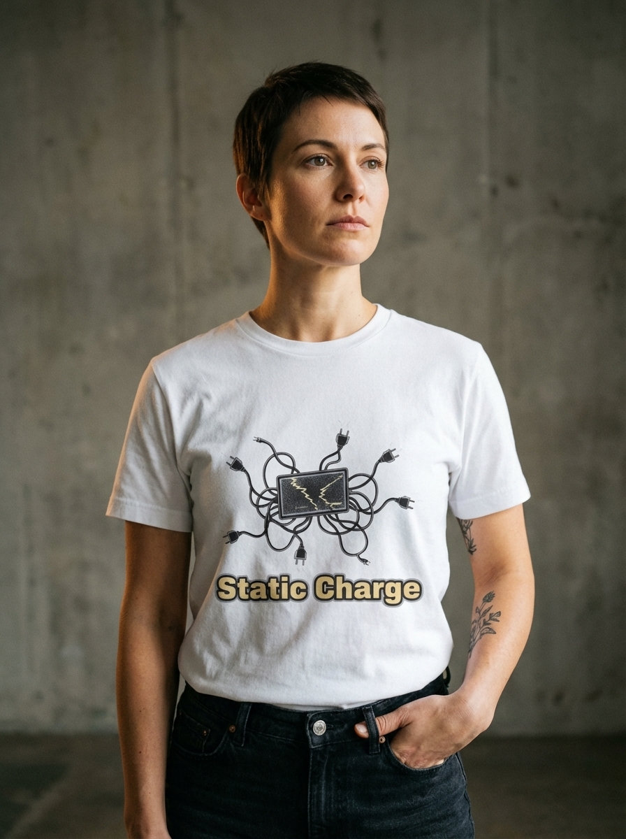 Static Charge - Idle Transmit Unisex Softstyle T-Shirt