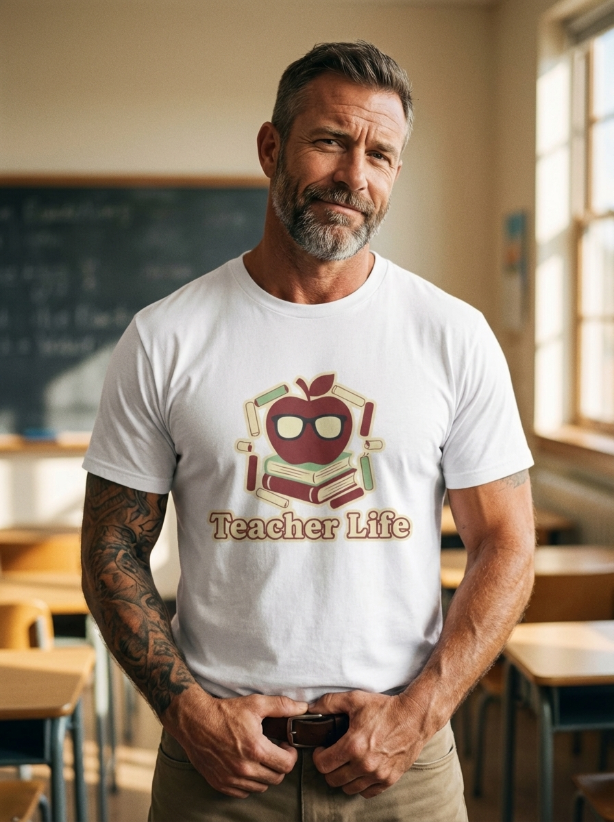 Teacher Life Retro Style Unisex T-Shirt