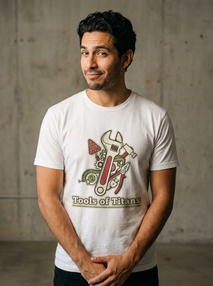 "Tools of Titans" - Tools of Titans Tradespeople T-Shirt