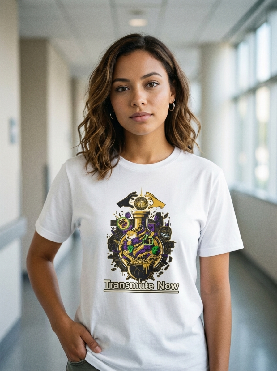 Transmute Now - Meme Alchemy Unisex Softstyle T-Shirt