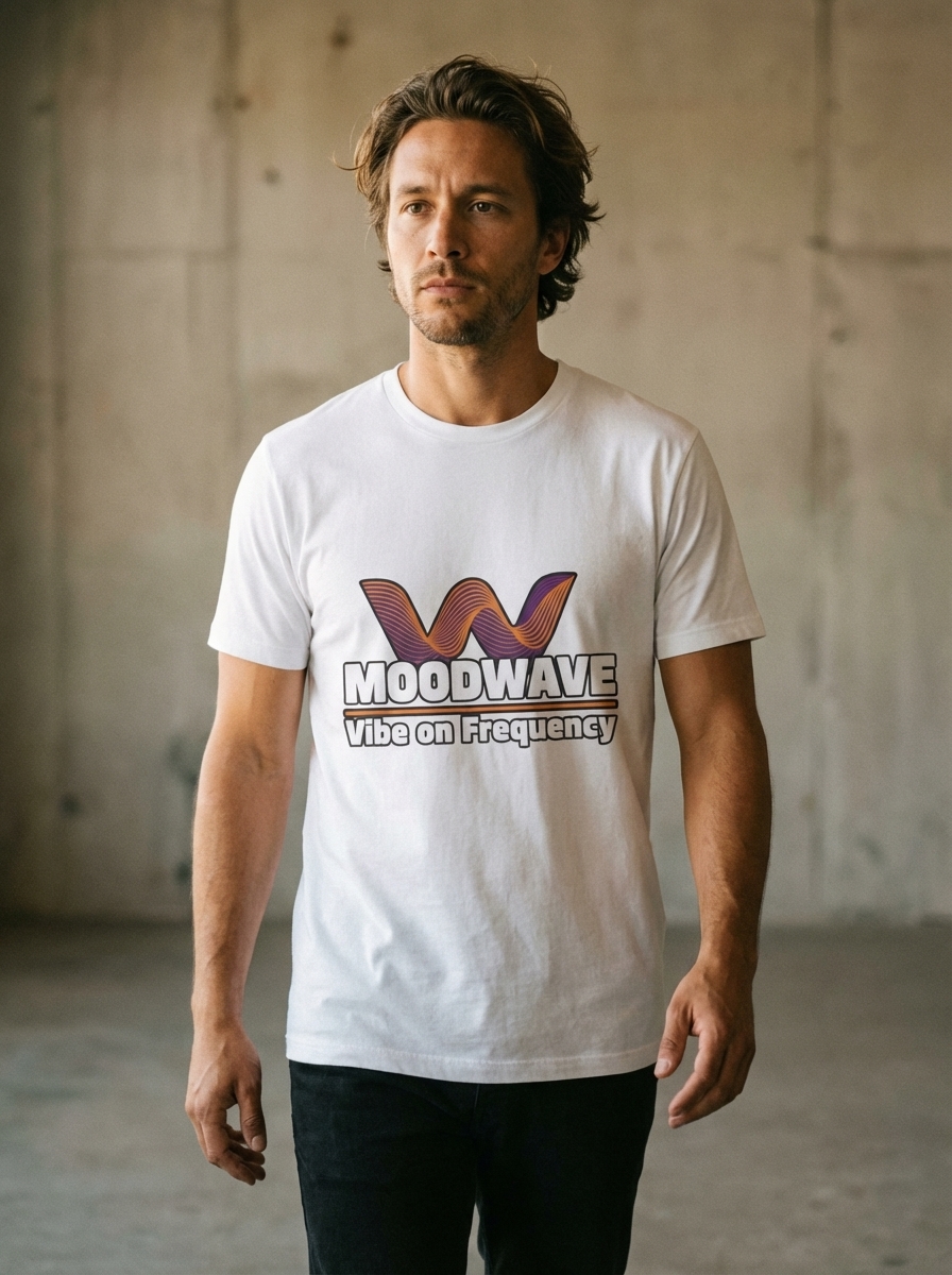 Vibe on Frequency - Moodwave Unisex Softstyle T-Shirt