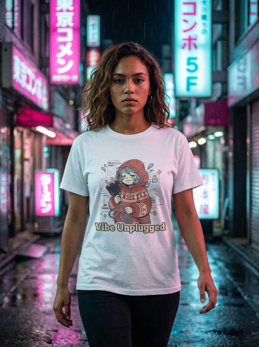 Vibe Unplugged - Echo Buzz Unisex Softstyle T-Shirt