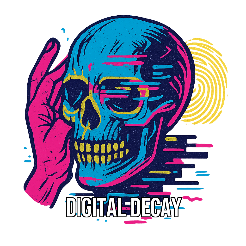 NEON SKULL CYBER - FikFu Tee